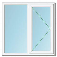 White Side Open Windows