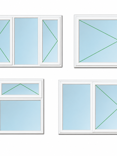 White PVC Windows